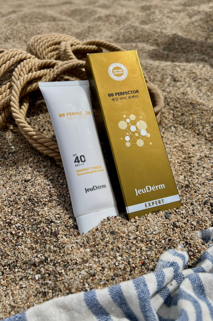 BBクリーム Serment Sunblock Cream SPF40/PA+++ BB Perfector | Krem wielofunkcyjny z SPF 40 | JeuDerm > JeuDerm